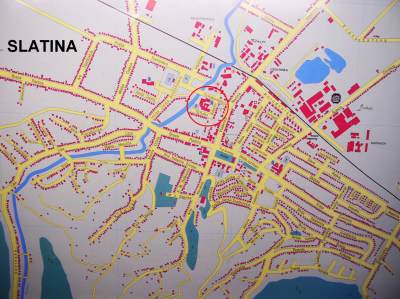 Karta grada Slatine